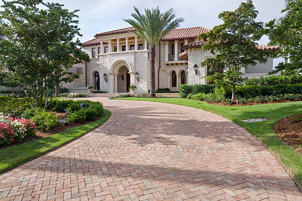 Residential Paver Driveway in Herscher, IL